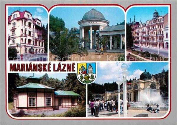 Marianske Lazne Park hotel Rudolfuv pramen Lazenske dom