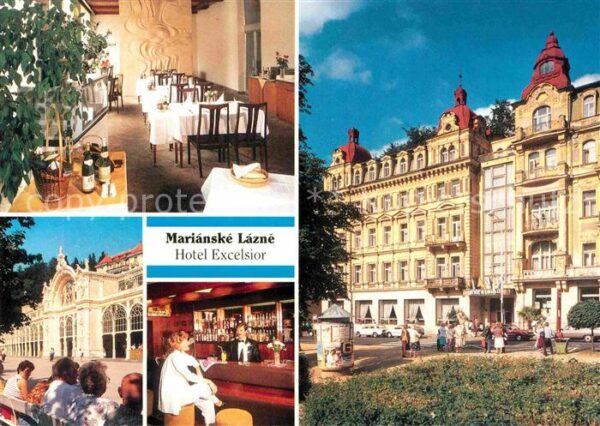 Marianske Lazne Hotel Excelsior Restaurant Bar