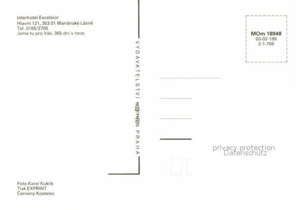 Marianske Lazne Hotel Excelsior Restaurant Bar – Bild 2