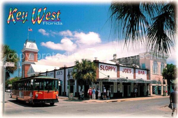 Key West Famous Sloppy Joe's Bar on Duval Street