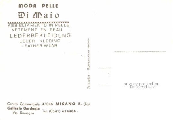 Misano Adriatico Moda Pelle Di Maio Lederbekleidung – Bild 2