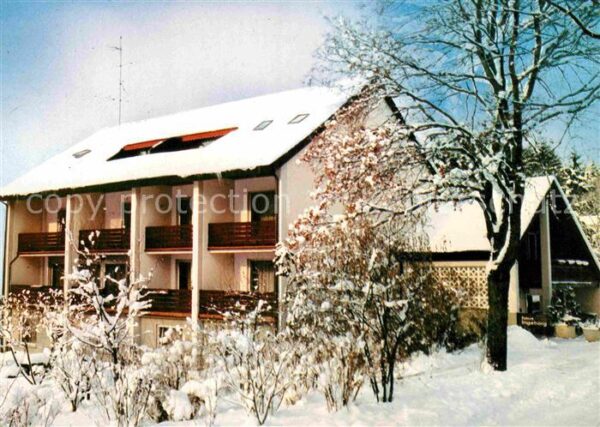 Bad Duerrheim Kurhotel Waldeck im Winter