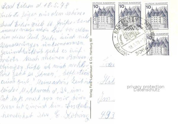 Bad Eilsen Sanatorium Prof Luckner Schwanenteich W – Bild 2