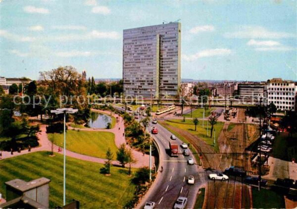Duesseldorf Schadowplatz Hochhaus