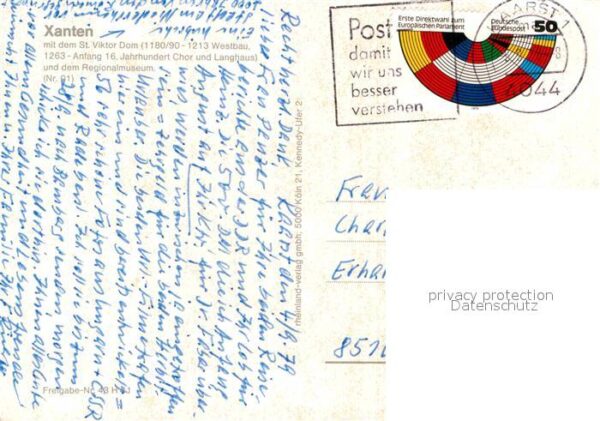 Xanten mit St Viktor Dom Fliegeraufnahme – Bild 2