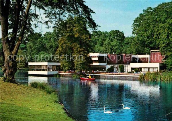Bremen Bürgerpark Kaffeehaus am Emmassee