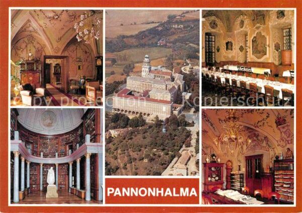 Pannonhalma Schloss Säle Festtafel Denkmal