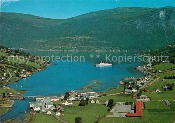 Olden Nordfjord Fliegeraufnahme