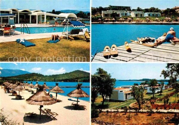 Corfou Hotel Korkyra Swimming Pool Strand Bung
