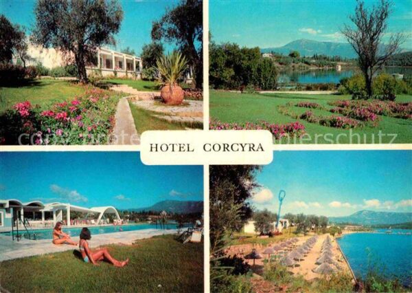 Corfu Korfu Hotel Corcyra Swimming Pool Strand