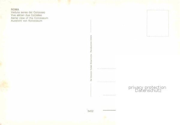 Roma Rom Colosseo Kolosseum Fliegeraufnahme – Bild 2