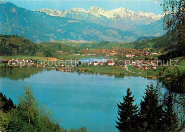 Buehl Alpsee Grosser und kleiner Alpsee Allgäuer Alp