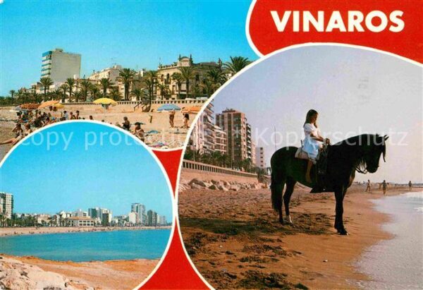Vinaros Playa y Paseo Strand Promenade Reiterin