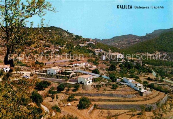 Galilea Panorama Berge