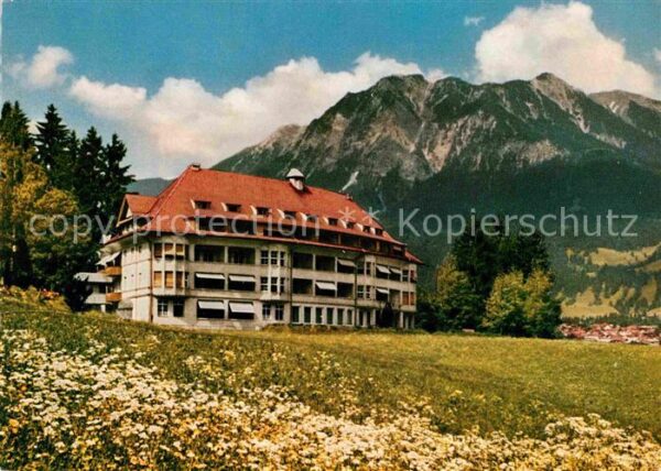 Oberstdorf Dr Saathoffs Kuranstalt Stillachhaus Al