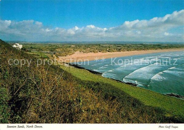Saunton Panorama Sounton Sands