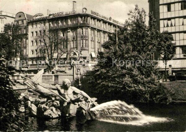 Duesseldorf Tritongruppe Tritonenbrunnen