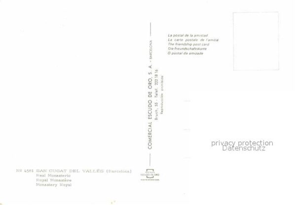 San Cugat Spanien Real Monasterio Kloster – Bild 2