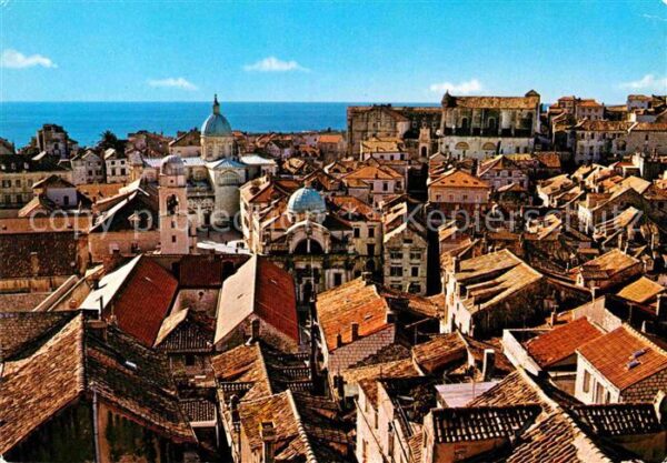Dubrovnik Ragusa Blick über die Altstadt