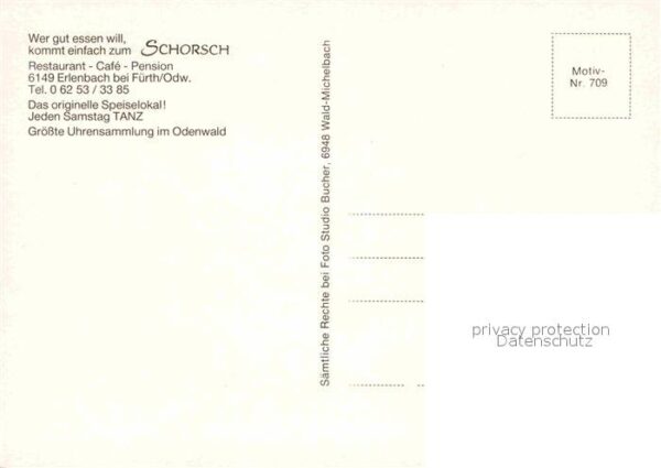 Erlenbach Fuerth Restaurant Cafe Pension Schorsch Bergti – Bild 2
