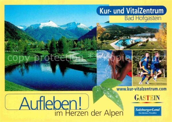 Bad Hofgastein Kur und Vitalzentrum Teich Parkanlagen