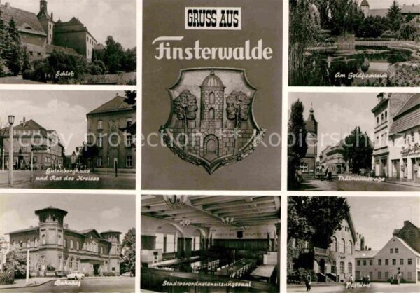 Finsterwalde Schloss Gutenberghaus Rat des Kreises B