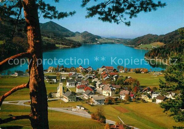 Fuschl See Salzkammergut Panorama Fuschlsee