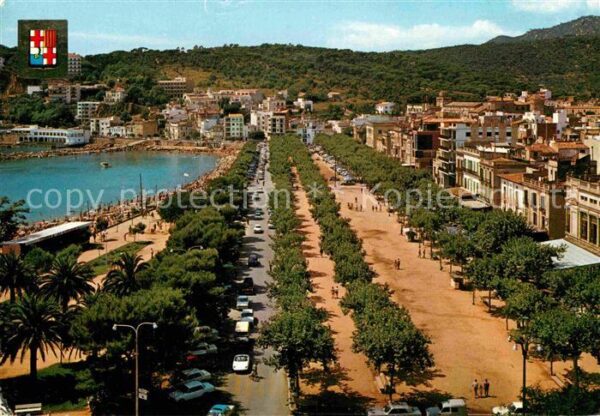 San Feliu de Guixols Paseo Maritima Strandpromenade