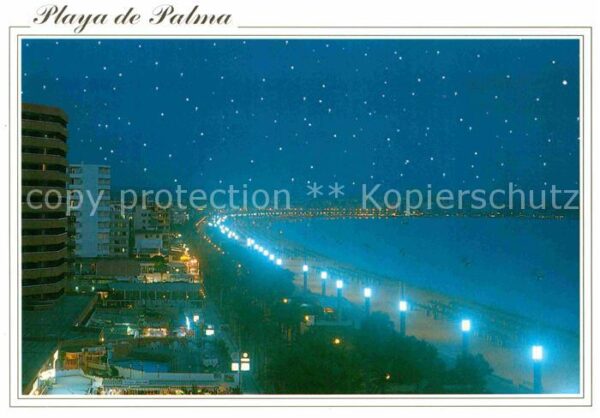 El Arenal Mallorca Vista nocturna