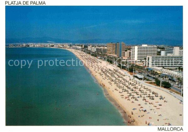 Platja de Palma Panorama Strand Hotels Fliegeraufnahme