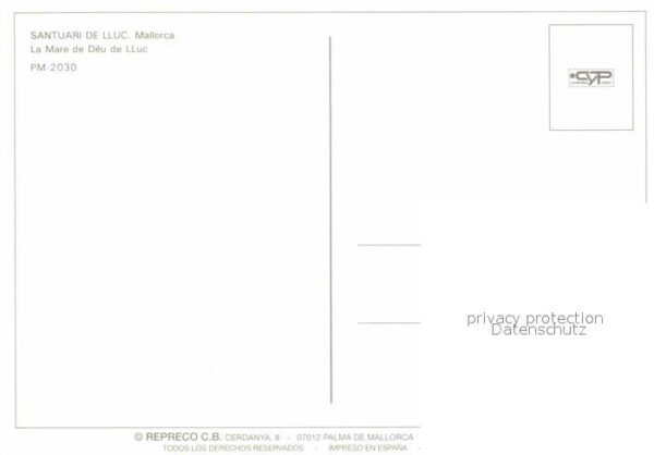 Lluc Santuari de Lluc La Mare de Deu de LLuc – Bild 2