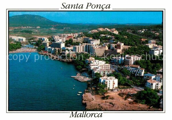 Santa Ponca Mallorca Islas Baleares Panorama Bucht Fliegeraufnahme