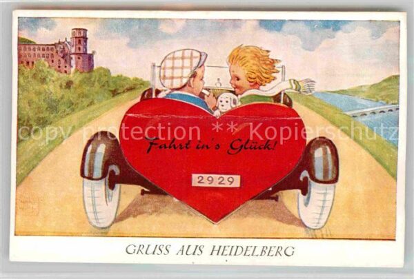Heidelberg Neckar Fahrt ins Glück