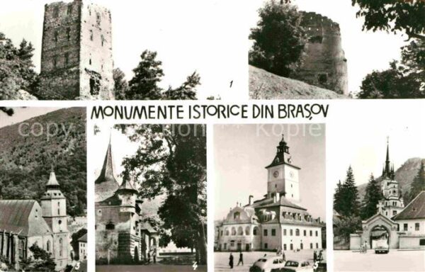 Brasso Brasov Kronstadt Monumente istorice Historische Denkmäle