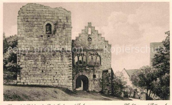 Neustadt Saale Burg Ruine