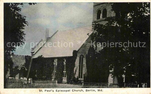 Berlin Maryland St Pauls Episcopal Church