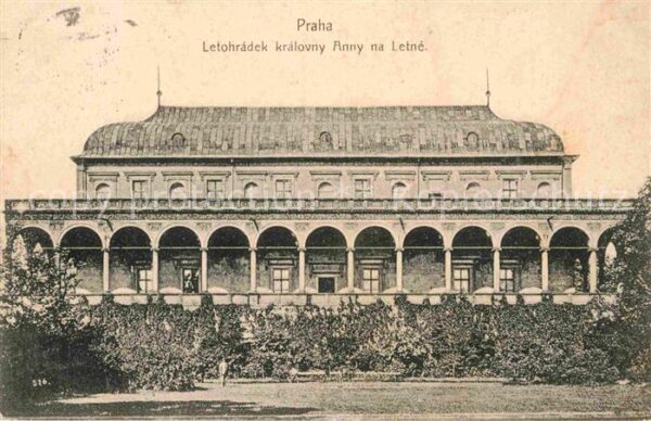 Praha Prahy Prague Letohradek kralovny Anny na Letne