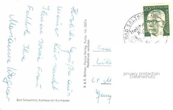 Bad Salzschlirf Kurhaus mit Kurtheater – Bild 2