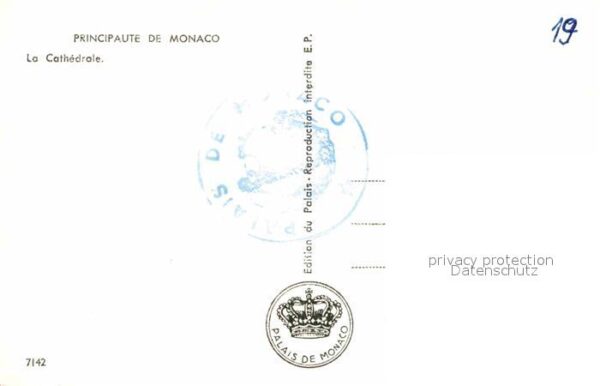Monaco Cathedrale de la Principaute – Bild 2