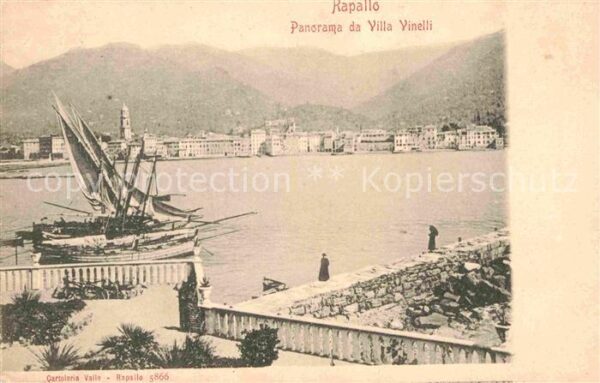 Rapallo Panorama da Villa Vinelli