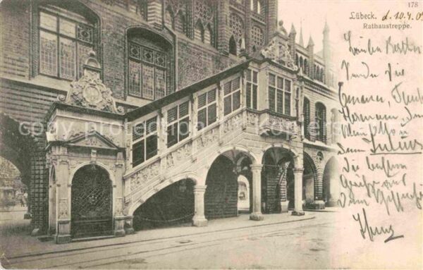Luebeck Rathaustreppe