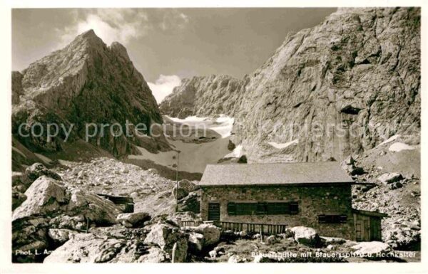 Blaueishuette Berchtesgaden Blaueishütte Blaueisspitze Berghaus Ber