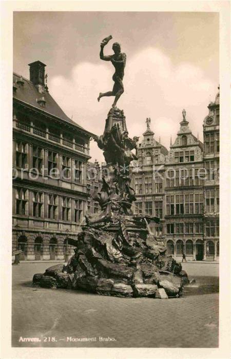 Anvers Antwerpen Monument Brabo