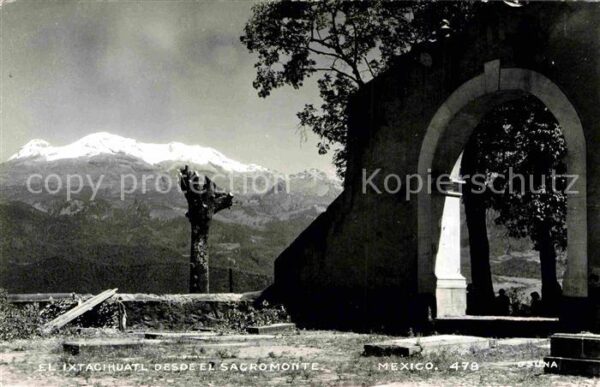 Mexico Il Ixtaccihuatl desde el Sacromonte vol