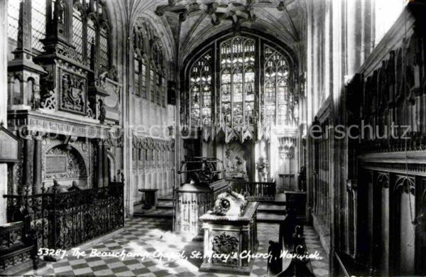 Warwick Warwick Beauchamp Chapel St Mary's Church