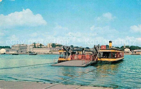 Southampton Ferry crossing the River Itchen