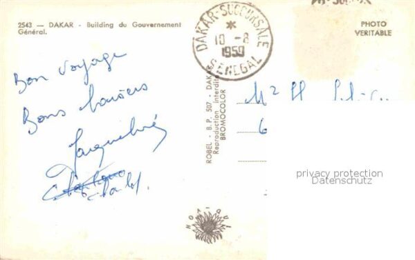 Dakar Building du Gouvernement General vue aé – Bild 2