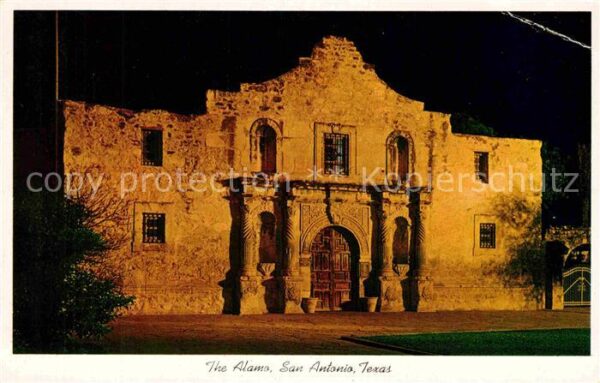 San Antonio Texas The Alamo Shrine of Texas Liberty at ni