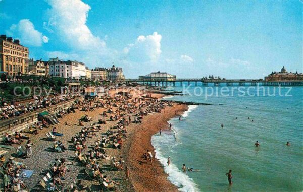 Eastbourne Sussex Beach and Pier
