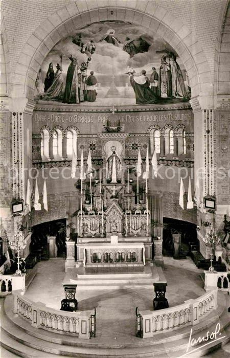 Alger Algerien Notre Dame d_Afrique interieur de la Ba